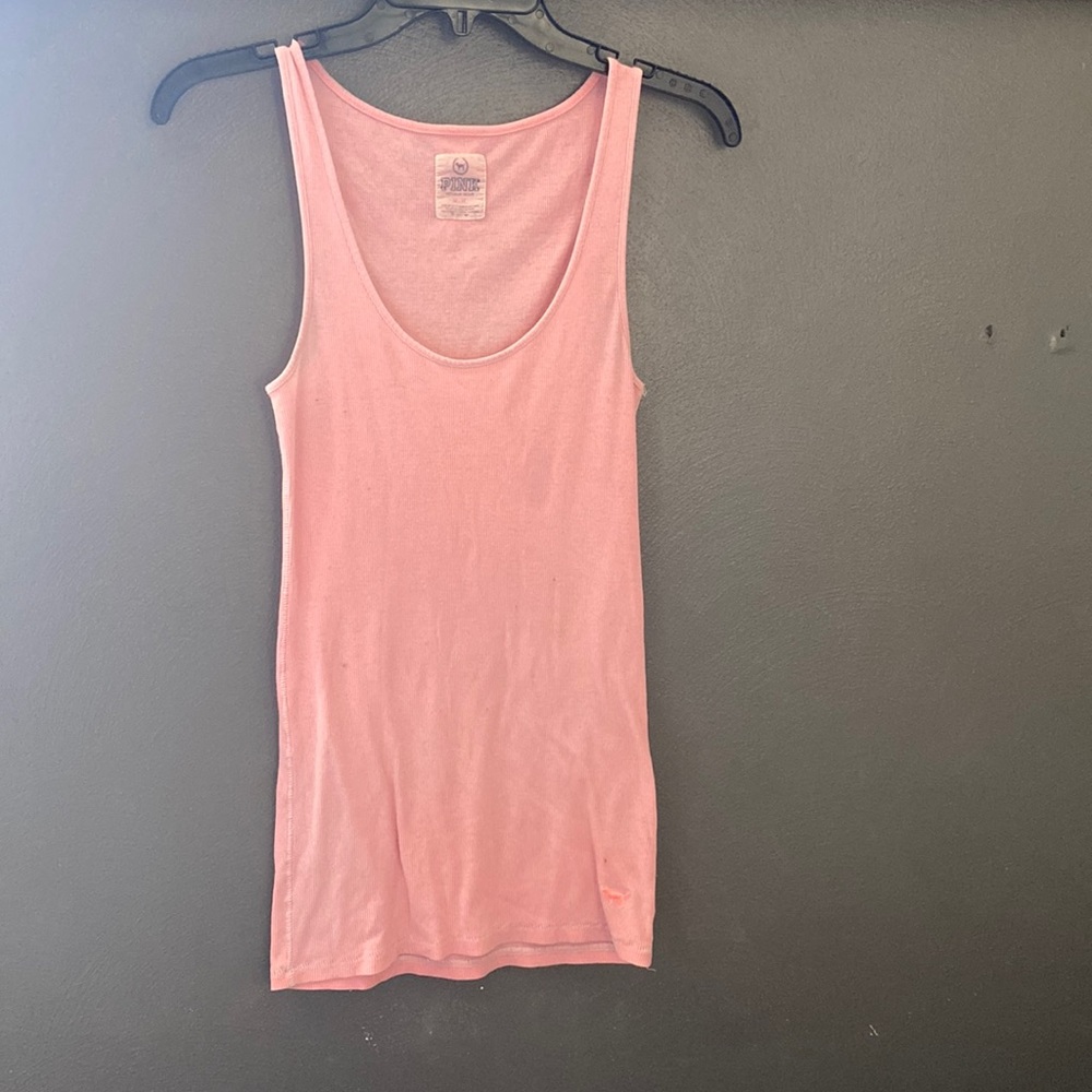 Peach- pink PINK brand tank